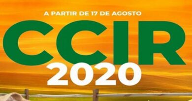 COMUNICADO INCRA - CCIR 2020